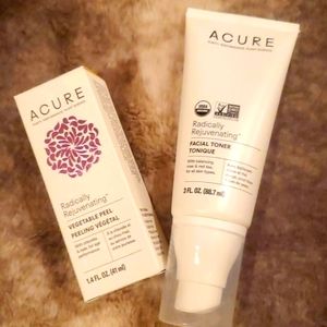 ACURE Facial Toner & Radically Rejuvenating Vegetable Peel